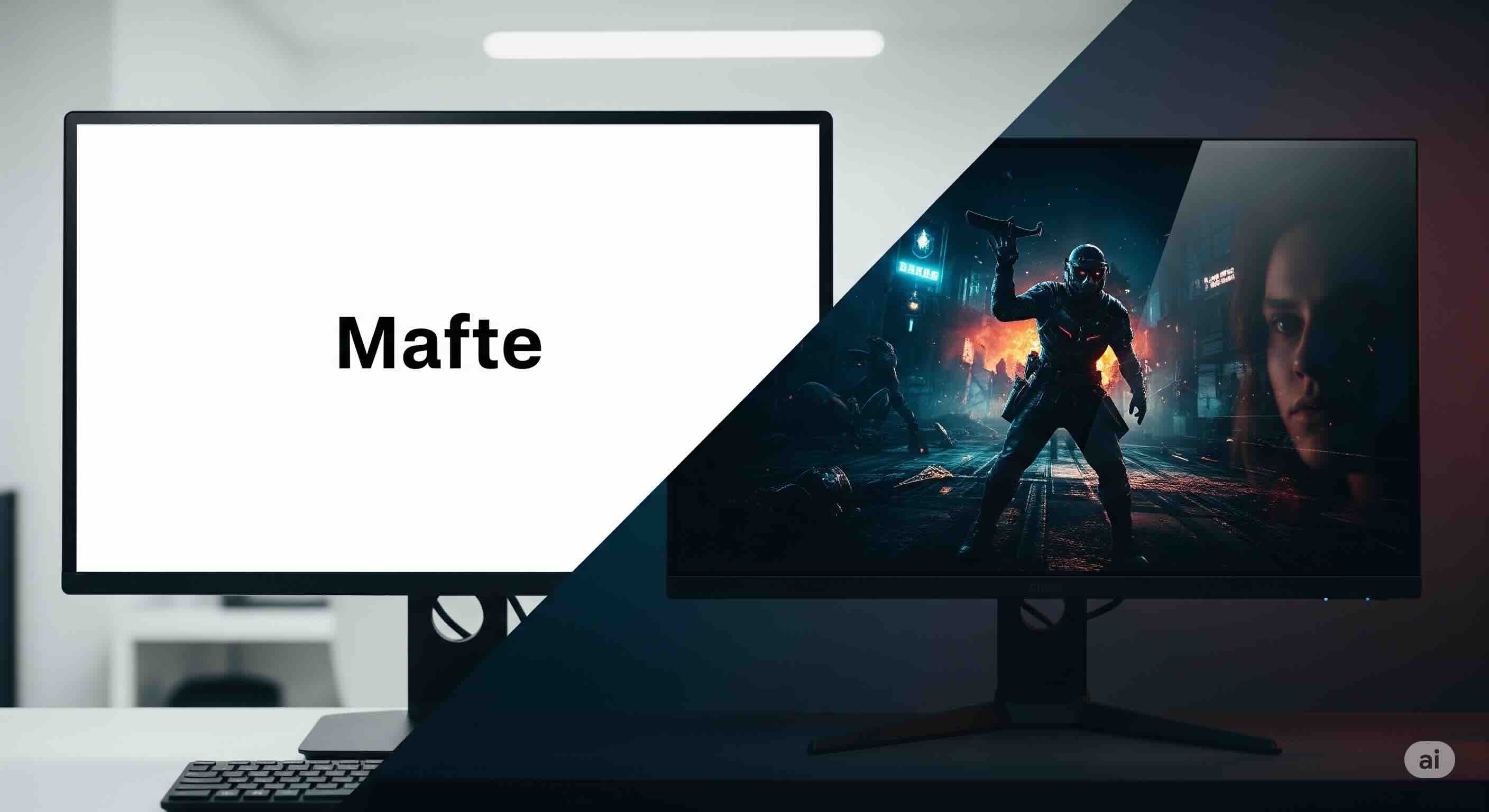 Matte vs. Glossy Monitors: Which Screen Finish is Best for Productivity and Gaming?