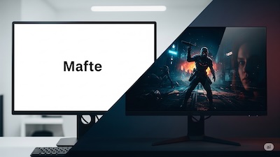 Matte vs. Glossy Monitors: Which Screen Finish is Best for Productivity and Gaming?