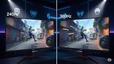 360Hz vs 240Hz: A Pro Gamer's Reality Check on High Refresh Rate Monitors